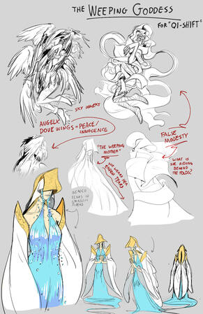 Weeping Goddess for "Qi-Shift"