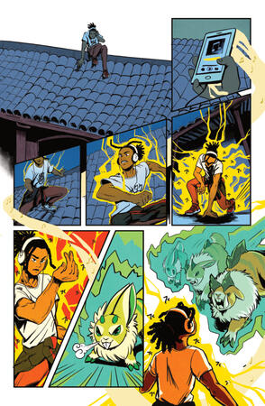 Pencils, Colors, Letters, Creature Design